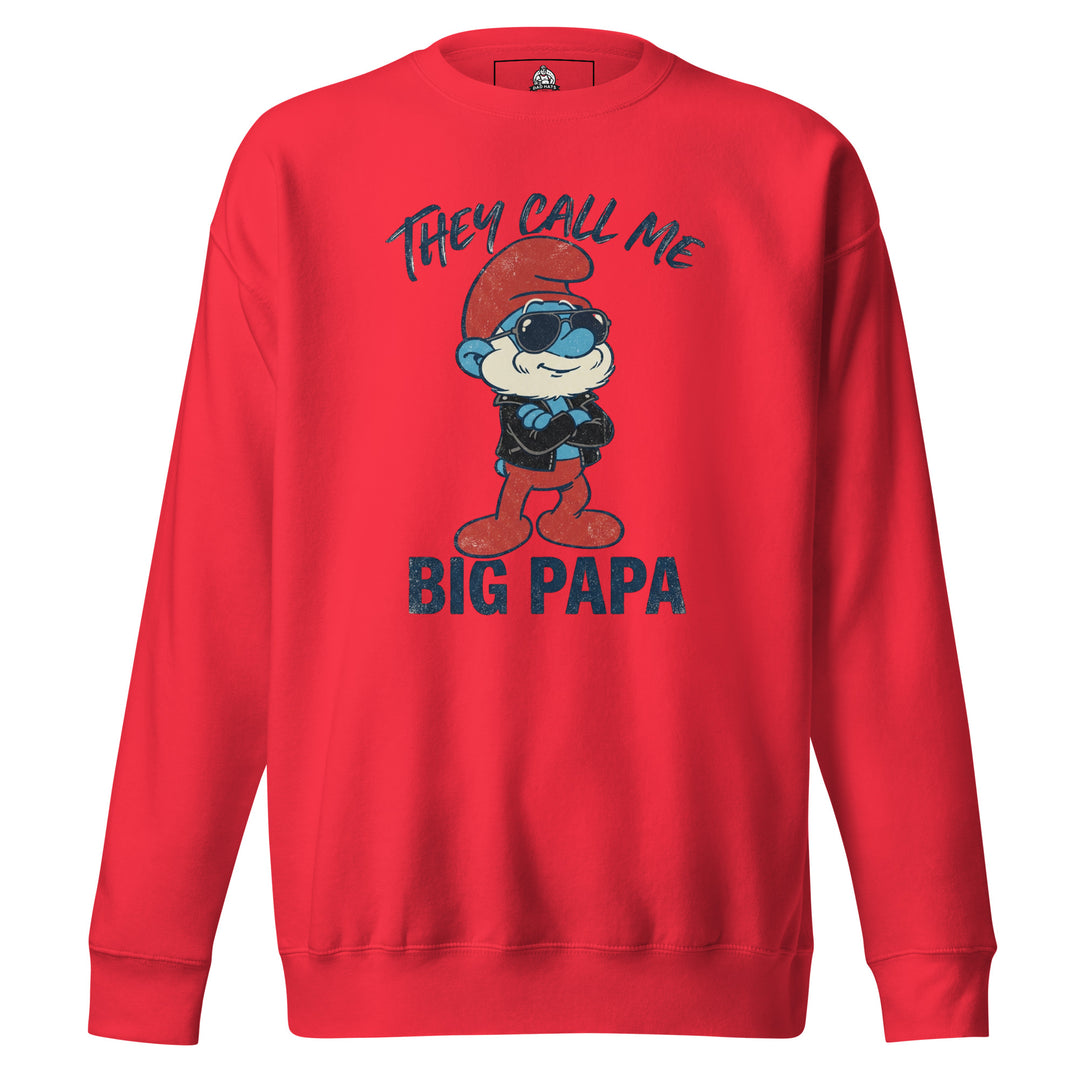 They Call Me Big Papa Sweatshirt — alternate color view