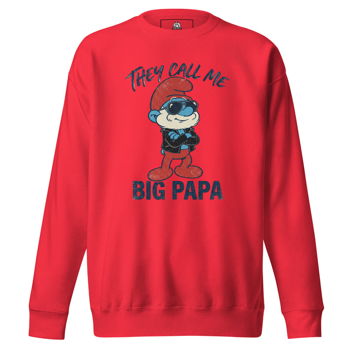 They Call Me Big Papa Sweatshirt — alternate color view