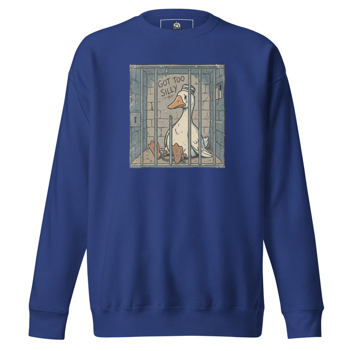 Got Too Silly Sweatshirt — alternate color view