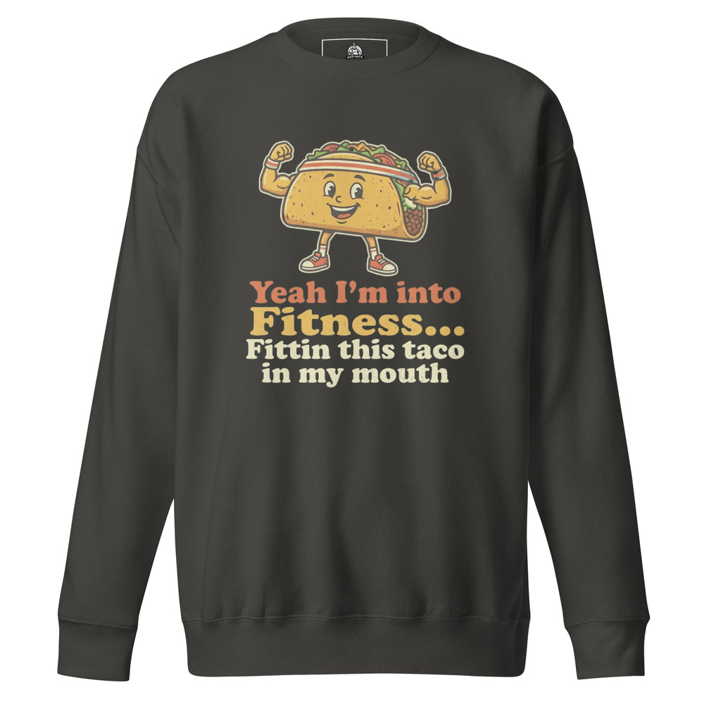 Yeah I'm Into Fitness Sweatshirt — alternate color view