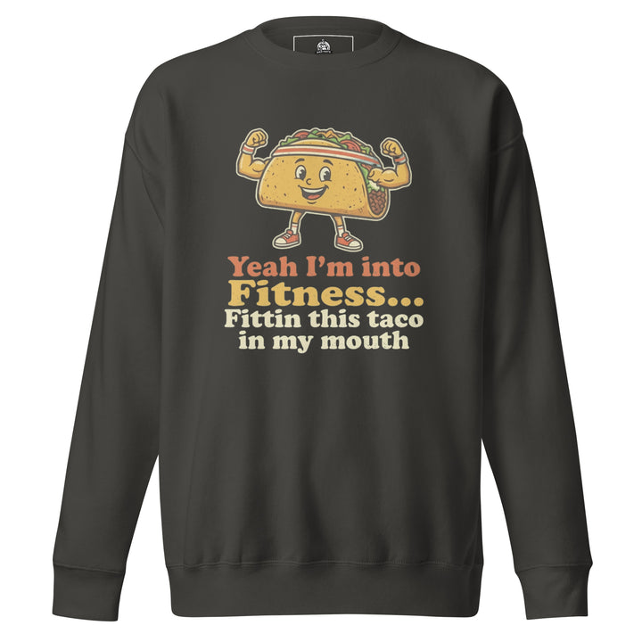 Yeah I'm Into Fitness Sweatshirt — alternate color view