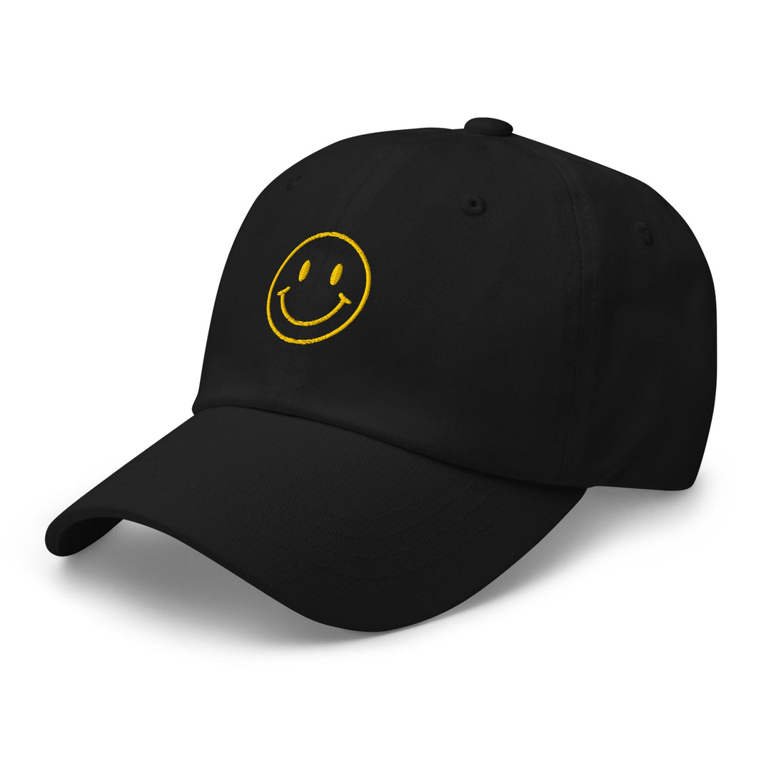 Yellow Smiley Dad Hat - DadHats.Co - Fast and free shipping on all US Orders Over $75! Shop Now!